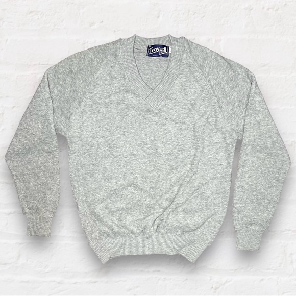Vintage 70’s Troy Hill V Neck Sweater - Picture 1 of 3